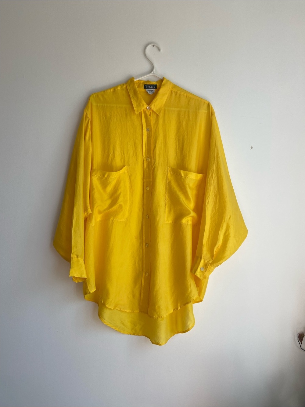 Jeff Banks Vintage Silk Button Up Shirt
